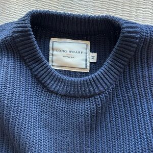 Long Wharf Knit Sweater Blue M